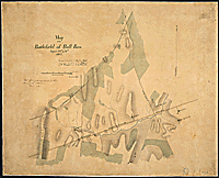 Map of Battle of Bull Run, 1862