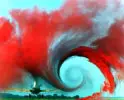 NASA photo of wake vortex